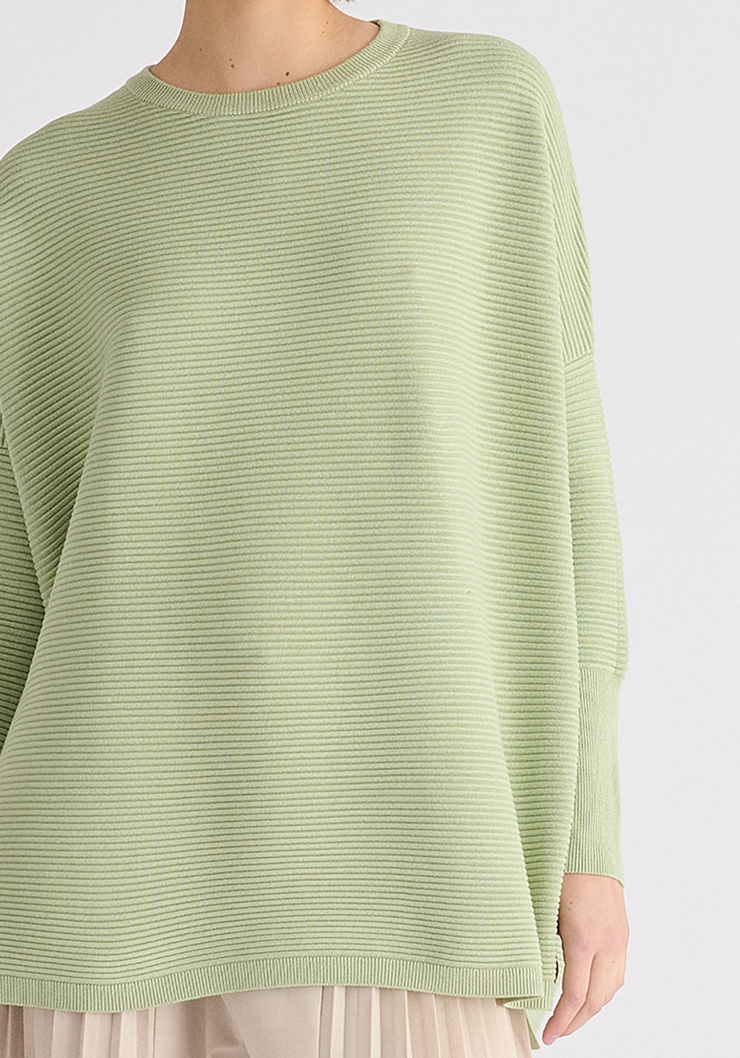 JERSEY CANALE OVERSIZE VERDE