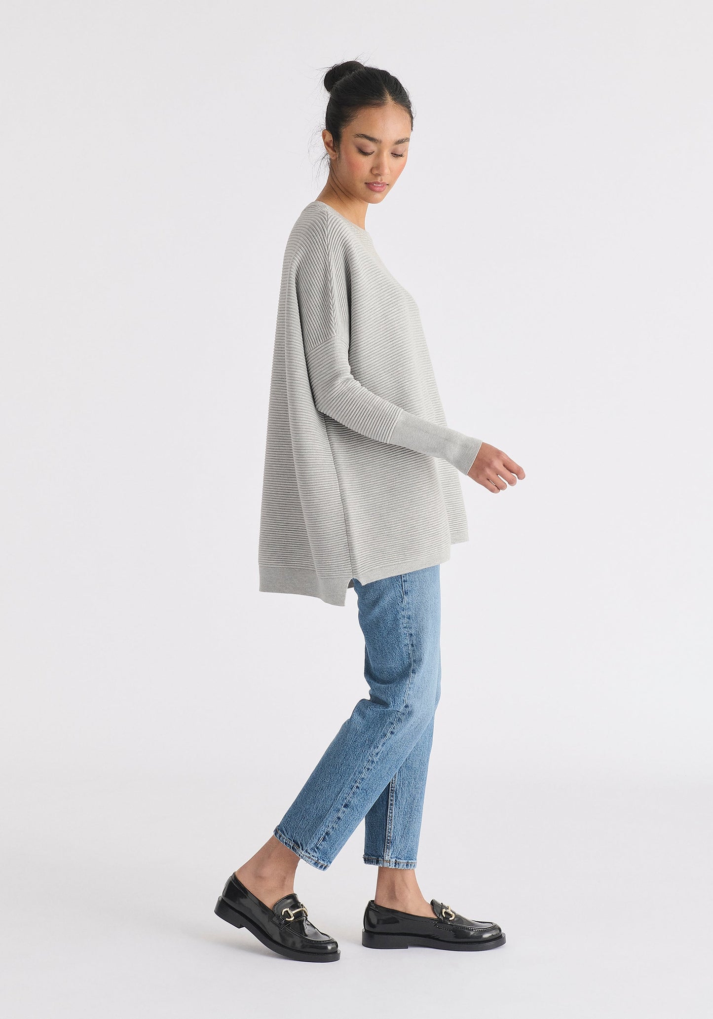 JERSEY CANALE OVERSIZE GRIS