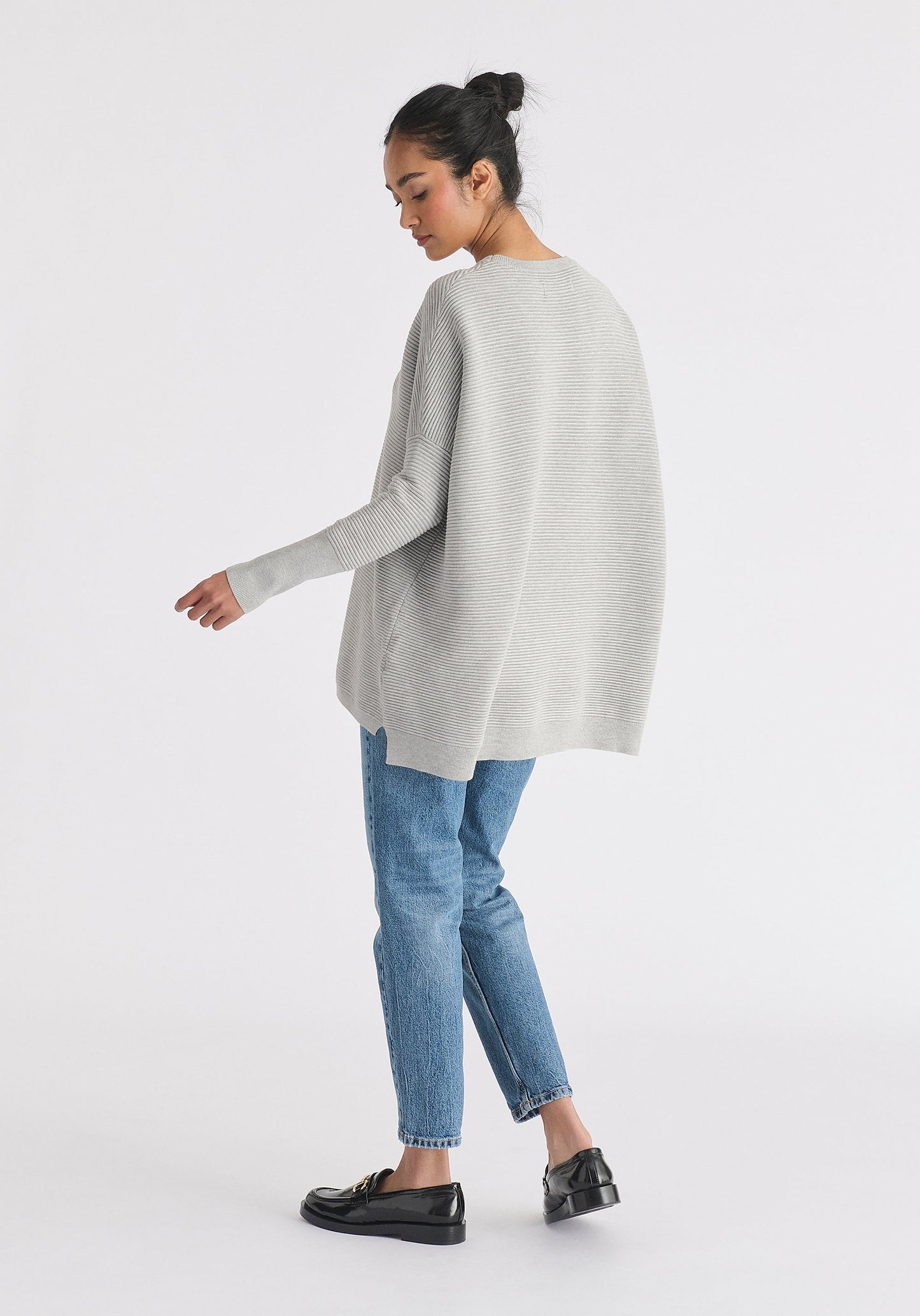 JERSEY CANALE OVERSIZE GRIS