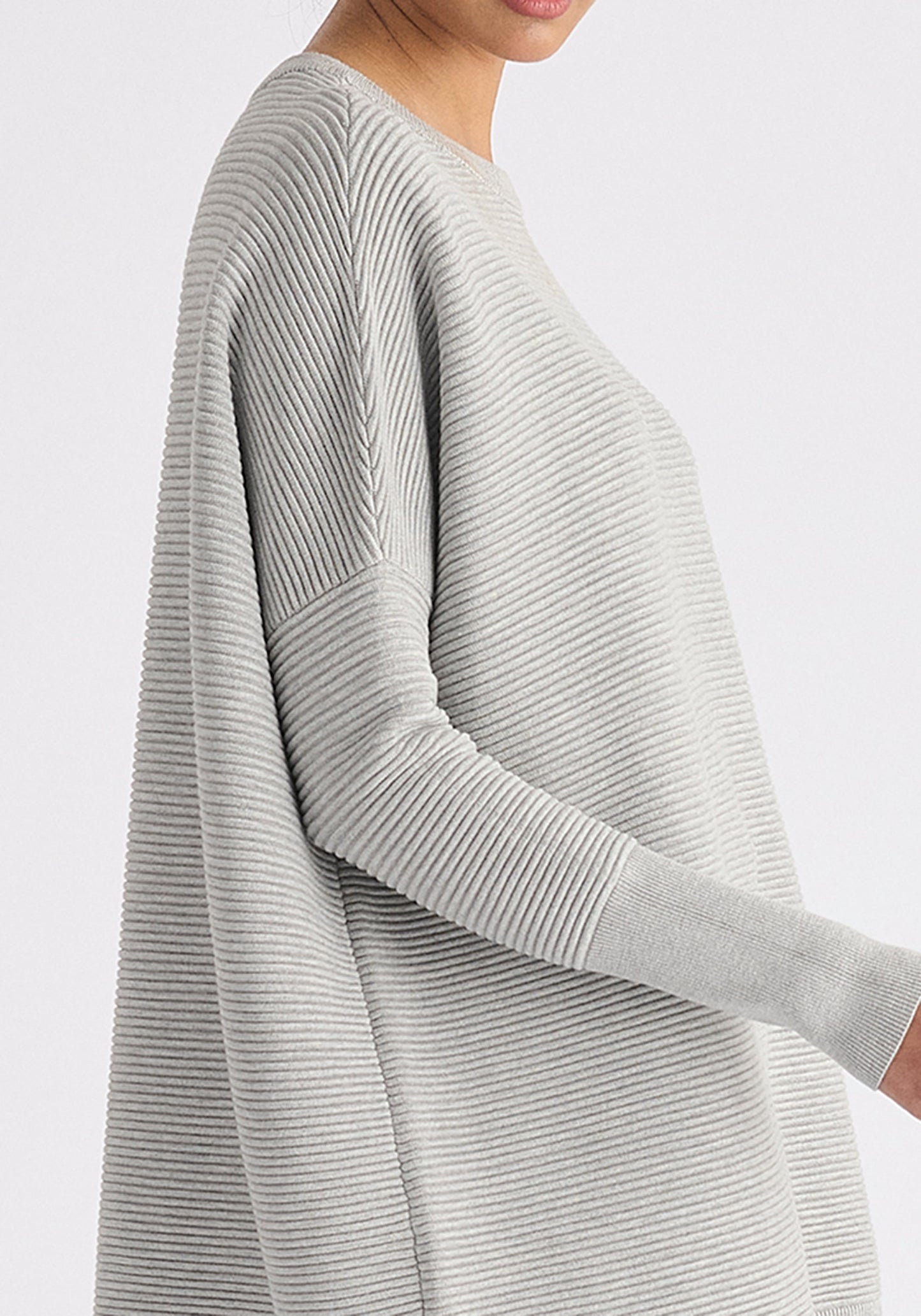 JERSEY CANALE OVERSIZE GRIS