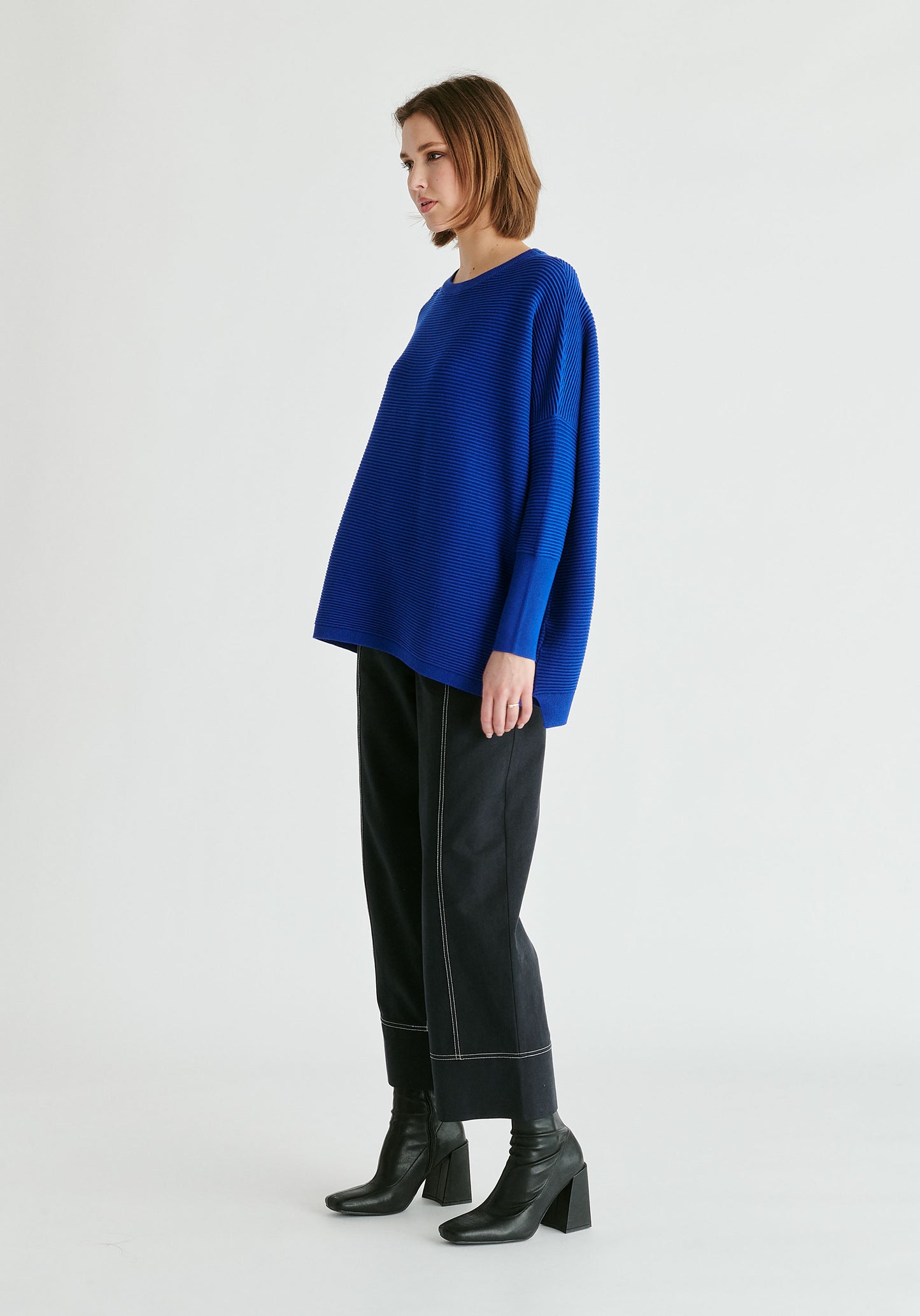 JERSEY OVERSIZE CANALE AZULINO