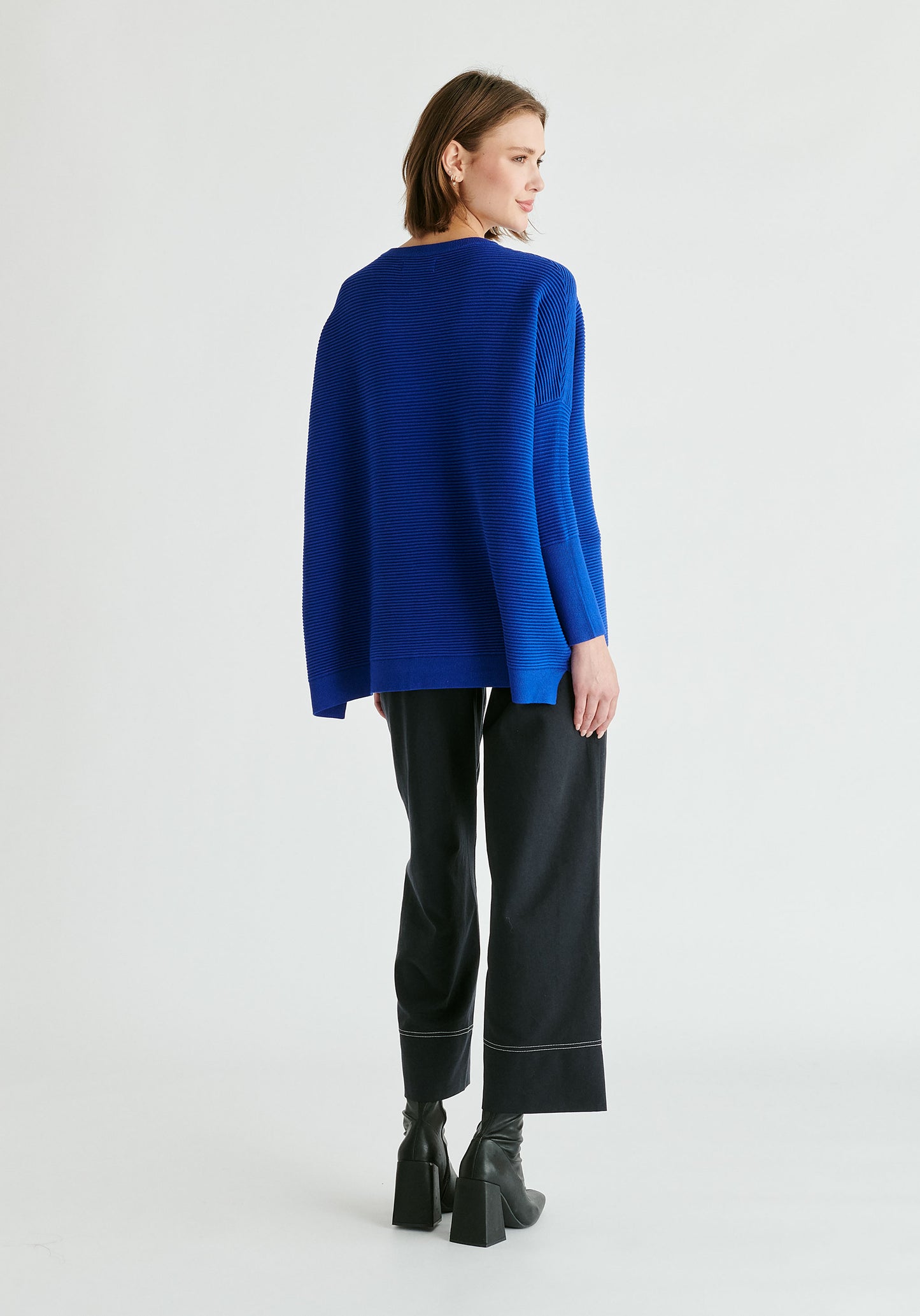 JERSEY OVERSIZE CANALE AZULINO