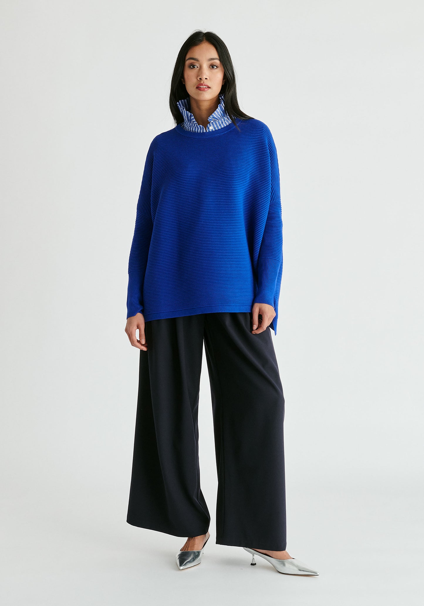 JERSEY OVERSIZE CANALE AZULINO