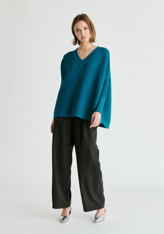 JERSEY OVERSIZE CANALE AZUL OCEANO