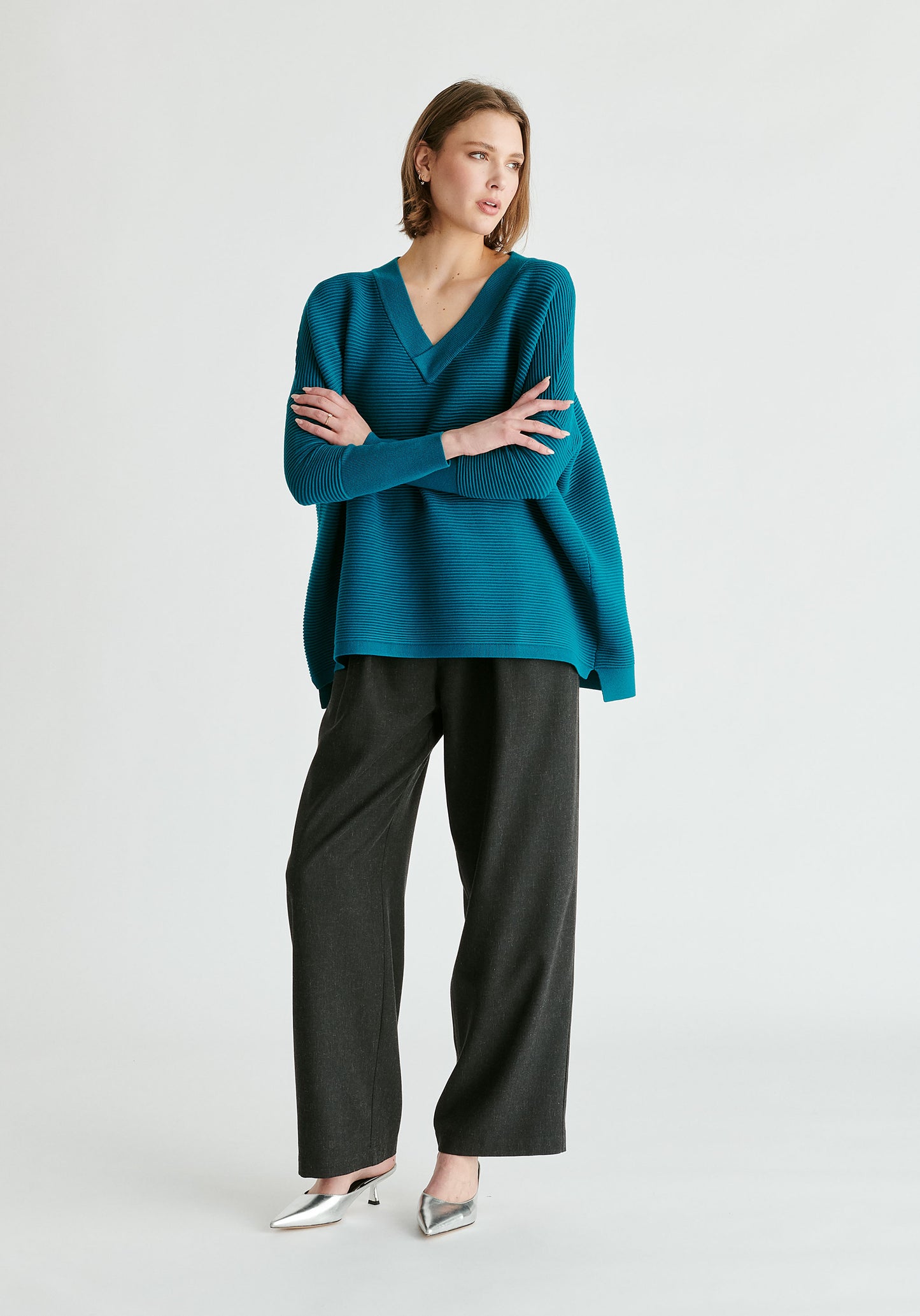 JERSEY OVERSIZE CANALE AZUL OCEANO