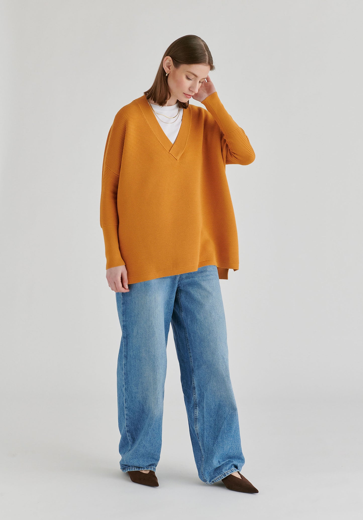 JERSEY DE PUNTO OVERSIZE