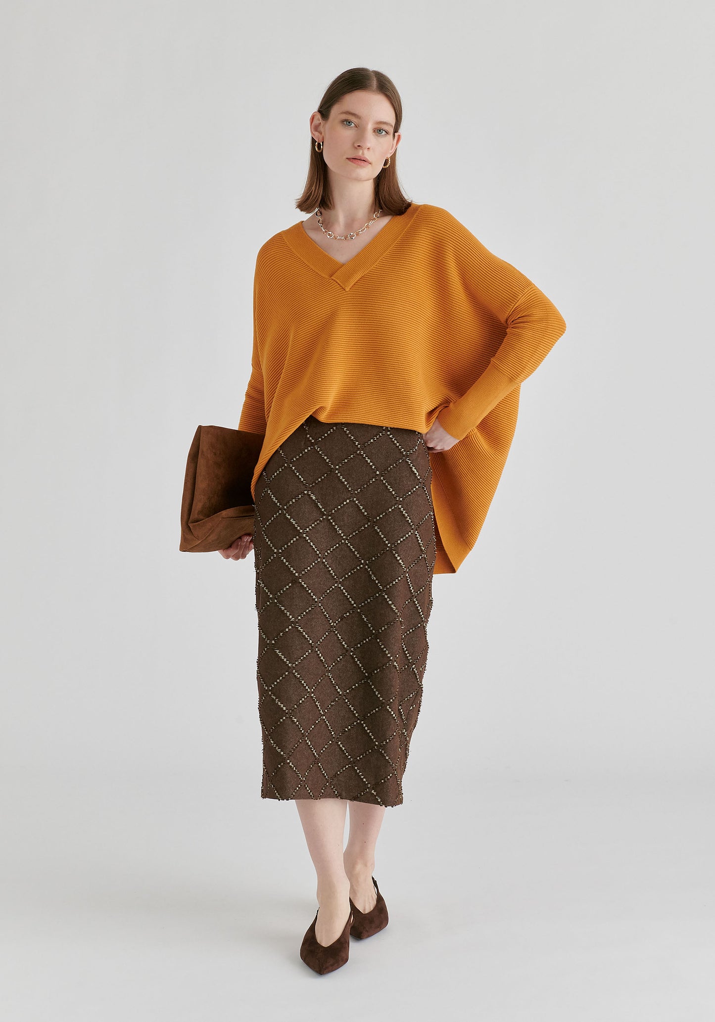 JERSEY DE PUNTO OVERSIZE