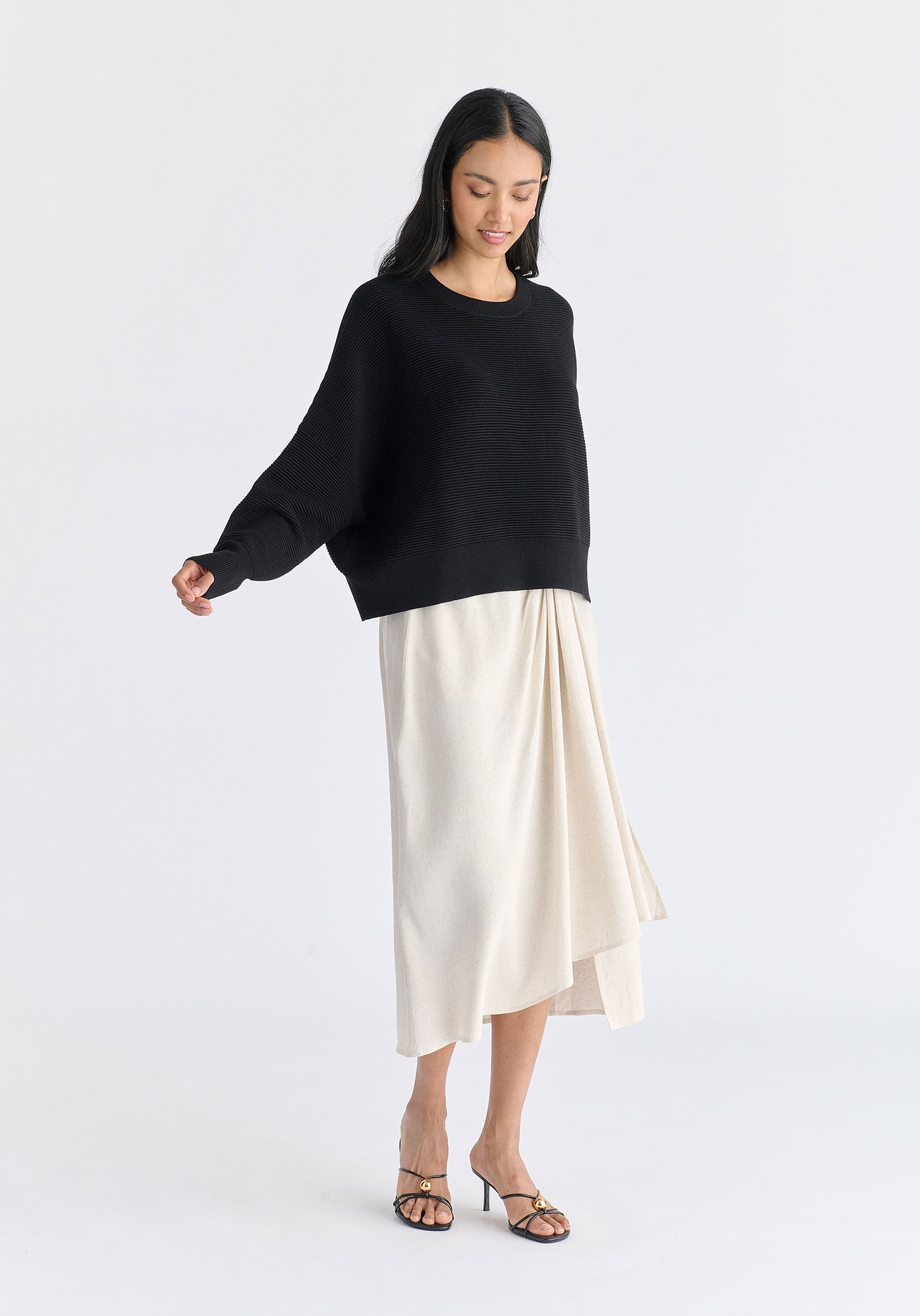 JERSEY CORTO DE CANALE NEGRO