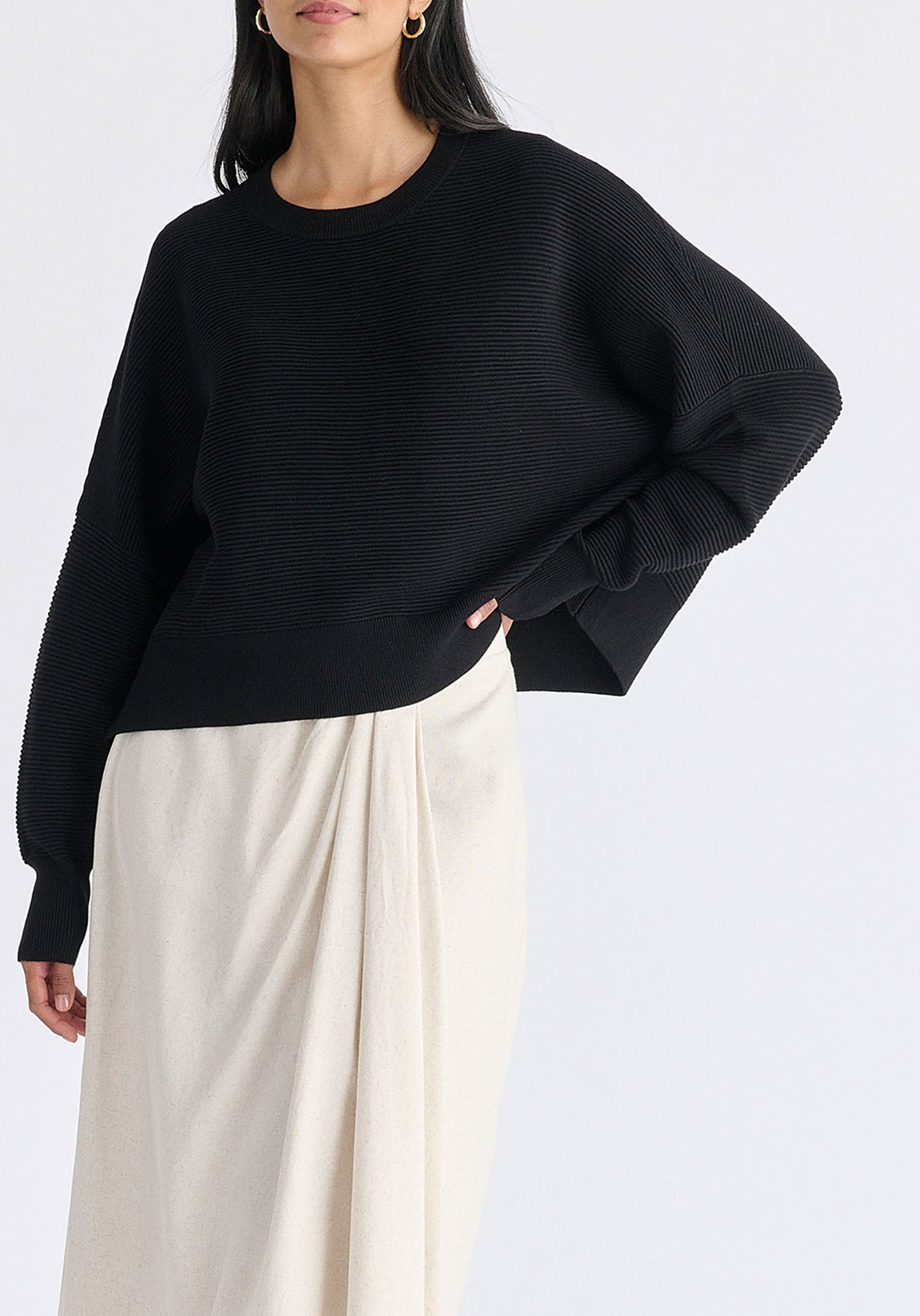 JERSEY CORTO DE CANALE NEGRO